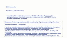IBDDP Economics Introduction - Lecture 1