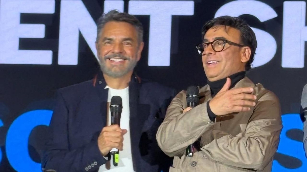 Adal Ramones y Eugenio Derbez visitan Multimedios Canal 6