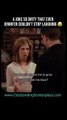 Jennifer Aniston can’t keep it together 😂 diring delivering THIS line