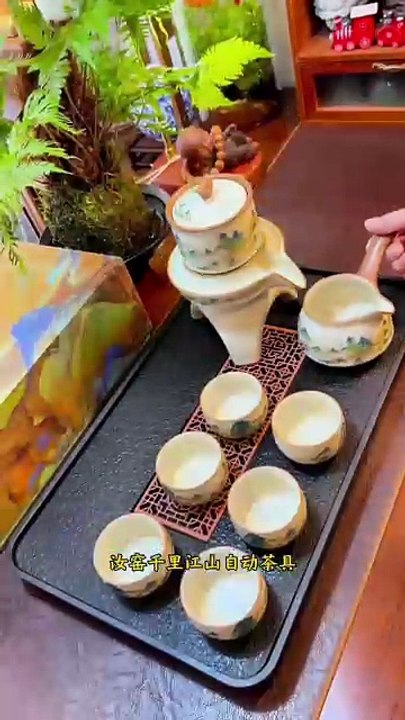 Luxury Kung Fu Tea Set Home Handmade Ceramic Teapot Tea Cup Gift Box