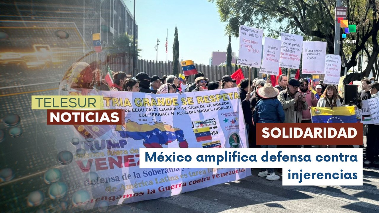 México rechaza intervención militar contra Venezuela
