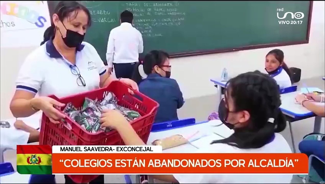 MANUEL SAAVEDRA SOBRE LOS COLEGIOS