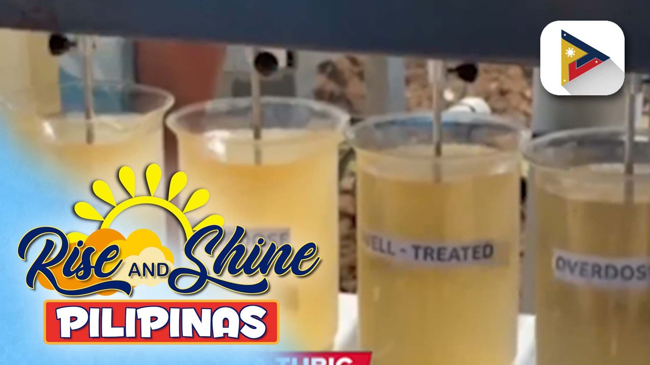 Water Treatment Plant sa Murcia, Negros Occidental, ininspekyon ni PBBM; sapat na suplay ng malinis na tubig, kayang ibigay ng pasilidad | ulat ni Paul Tarrosa ng Radyo Pilipinas - Iloilo