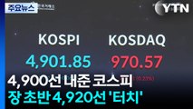 코스피 4,900선 아래로...외국인·기관 매도에 숨 고르기 / YTN