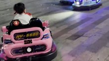 bubble drift bumper car of heegame at clients' site