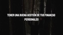 La estabilidad financiera nace del autocontrol.