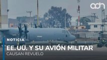 Avión militar estadounidense causa revuelo en Toluca: esto es lo que sabemos