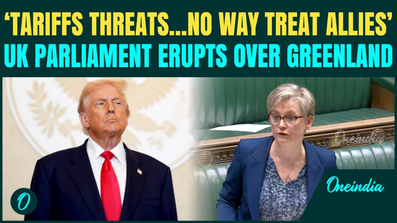 UK PARLIAMENT: Foreign Secy Yvette Cooper TORCHES Trump Over Greenland and TARIFFS THREATS on Allies