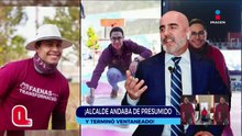 Alcalde andaba presumiendo y terminó ventaneado | Qué Importa
