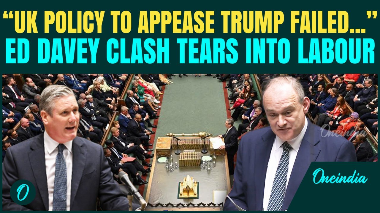 UK Parliament: Ed Davey’s FIERY CLASH With Foreign Secy Cooper Over Trump’s Tariffs and Greenland