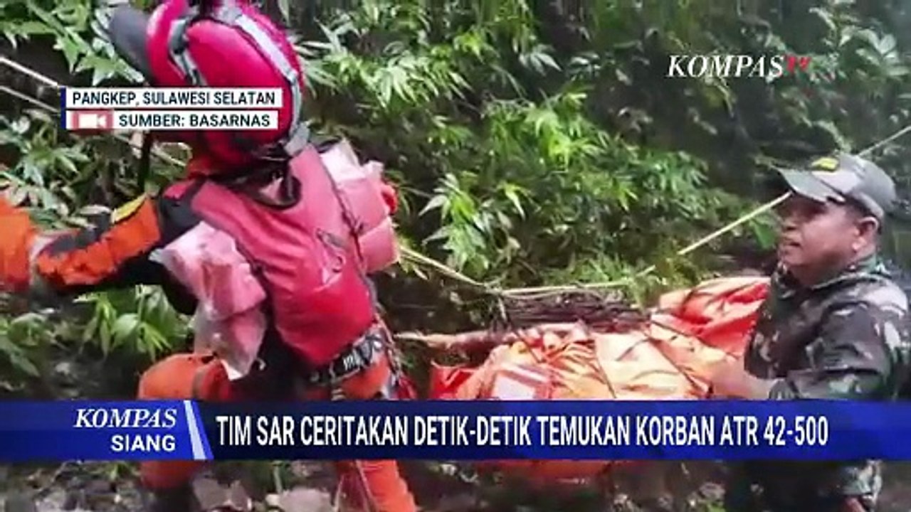Cerita Tim SAR Temukan Jenazah Kedua Korban Pesawat ATR 42-500 | KOMPAS SIANG