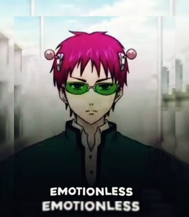 Emotionless........