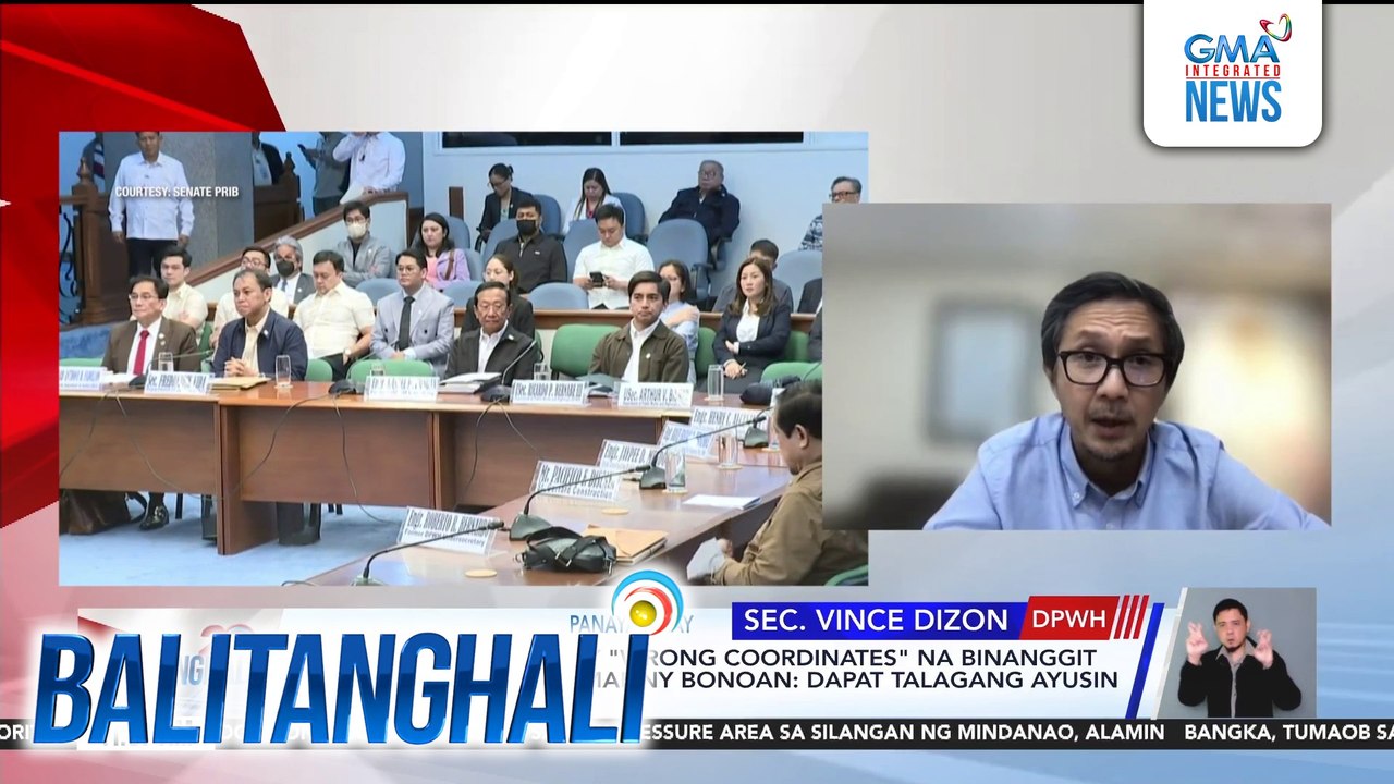 Panayam kay Sec. Vince Dizon, DPWH | Balitanghali