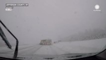 Lake-effect snow leads to dangerous whiteout conditions on I-81