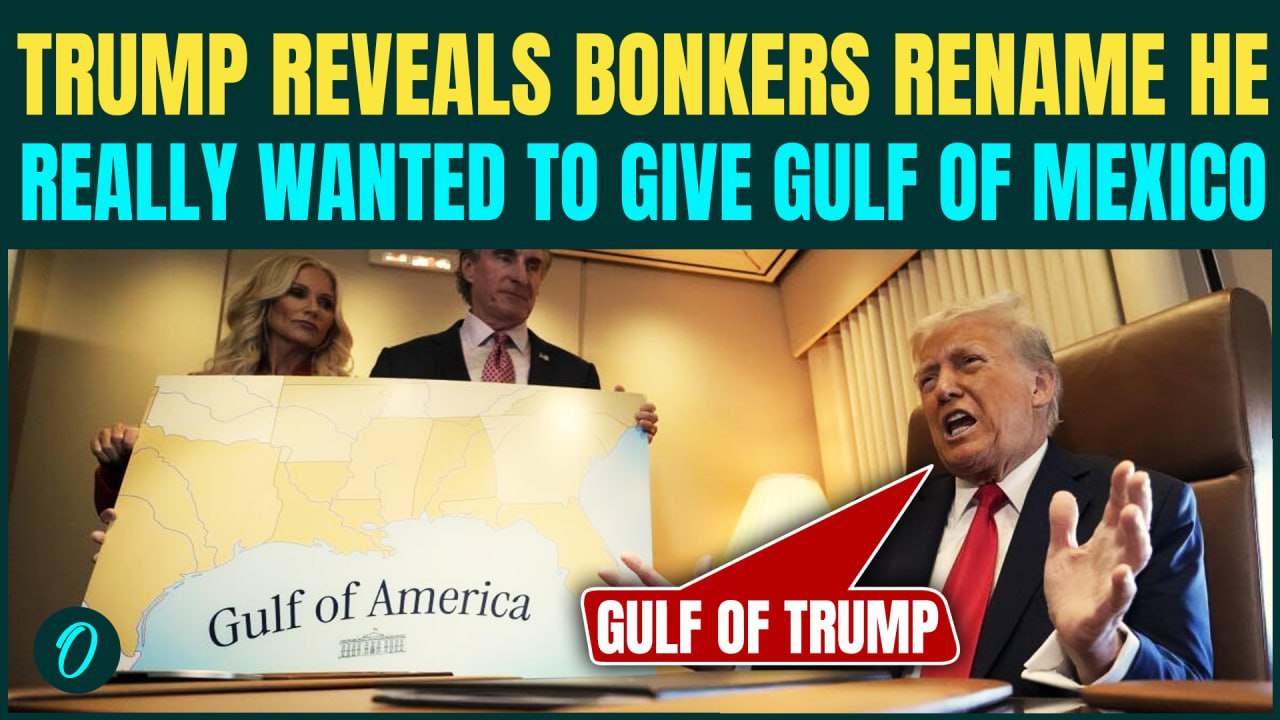 Gulf Of Mexico to be RENAMED ‘Gulf of Trump’? Trump REVEALS Shocking Panama, Greenland Takeover Plan