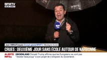 Aude: deuxième journée consécutive sans école pour les élèves de 109 communes de l'arrondissement de Narbonne