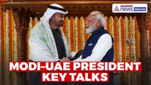 PM Modi Holds Bilateral Talks with UAE President at Lok Kalyan Marg