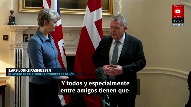 Trump anuncia aranceles contra países de la Unión Europea por Groenlandia