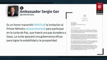 Trump invita a Putin a sumarse a la junta de la paz para Gaza
