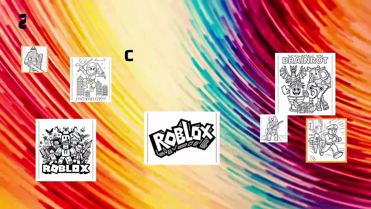 🚀 THE ULTIMATE ROBLOX HACK? 200+ Mega Coloring Bundle (Canva Editable!) #roblox #coloring