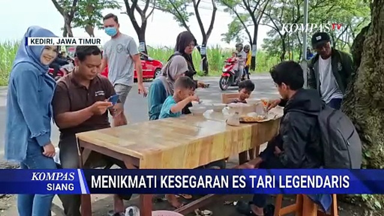 Cicipi Es Kacang Hijau Legendaris Sejak 1992, Kuliner Ikonik di Kabupaten Kediri | KOMPAS SIANG
