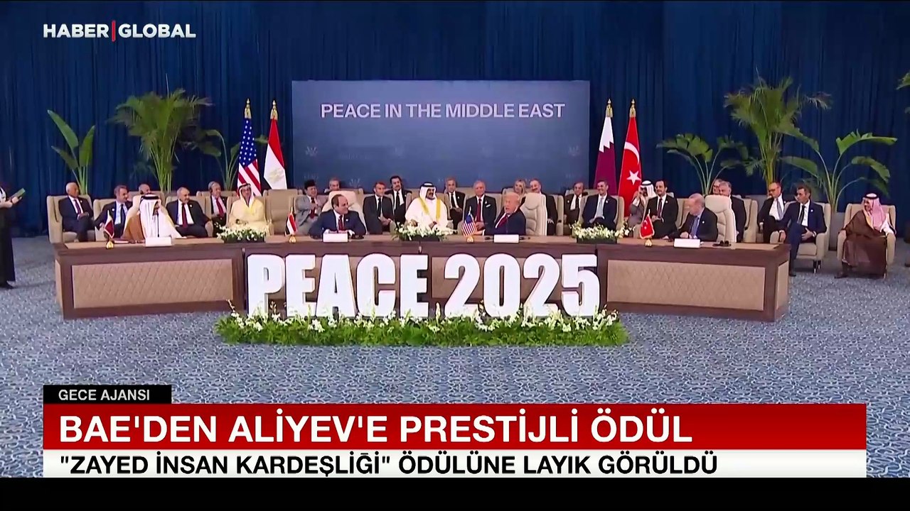 Azerbaycan Cumhurbaşkanı İlham Aliyev, Şeyh Zayed 2026 'İnsan Kardeşliği' ödülüne layık görüldü