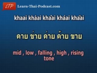 Learn-Thai-Podcast.com: Pronunciation - The five tones