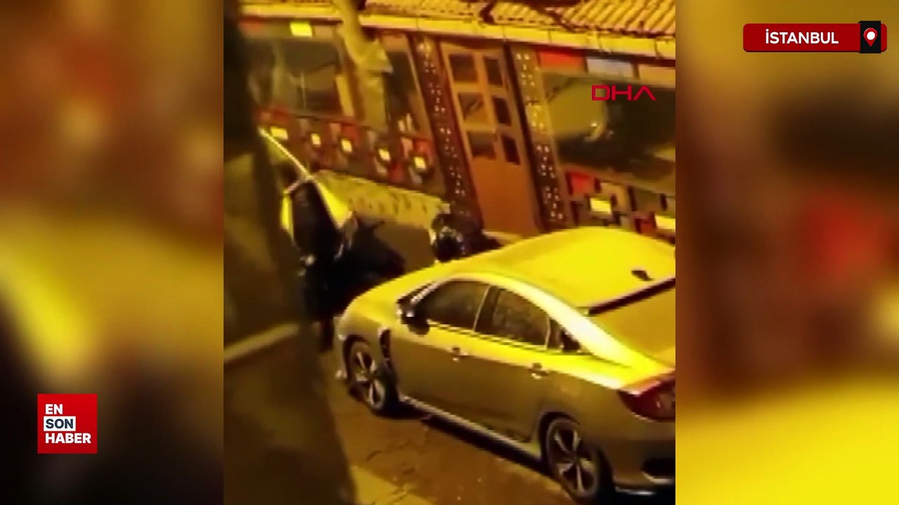 Avcılar’da tartıştığı kadını sokak ortasında darbetti