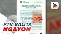 DOH, nagbabala sa publiko vs. pekeng account na nag-eendorso ng mga gamot