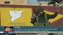 Syria: At least 3 killed as Kurdish militias and army accuse each other of breaking ceasefire