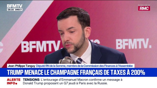 Groenland: Il faut prendre au sérieux ce que dit Donald Trump , affirme Jean-Philippe Tanguy, député Rassemblement National de la Somme