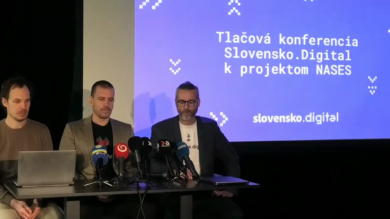 ZÁZNAM: Slovensko.Digital kritizuje alarmujúcu situáciu s IT projektmi NASES_19012026