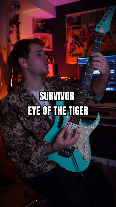 Survivor - Eye of the Tiger Guitar Cover