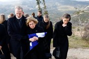 La familia real despide a Irene de Grecia en Atenas