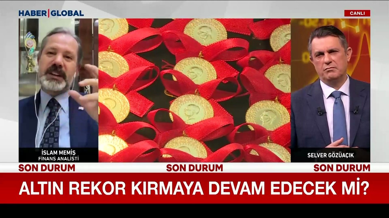 Altın rekor kırmaya devam edecek mi? İslam Memiş değerlendirdi