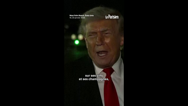 Trump tacle Macron et menace de taxer à 200 % les vins et champagnes