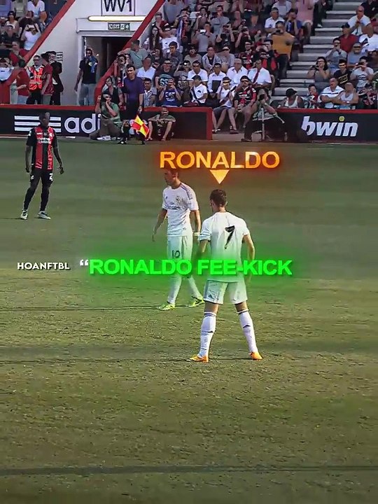Ronaldo's Powerful Shot Makes..🥶☠️