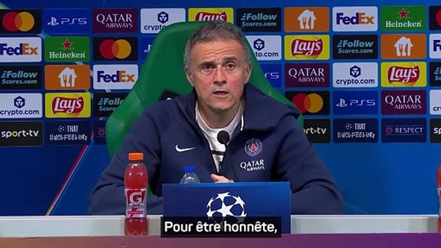 Luis Enrique veut accrocher le top 8... ou pas