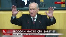Bahçeli: Gazze Barış Kurulu'nun başkanı Cumhurbaşkanı Erdoğan olmalıdır