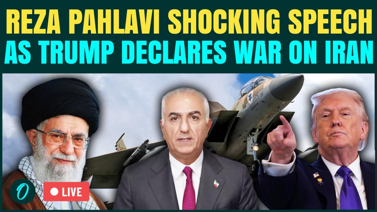 Iran BREAKING: Reza Pahlavi SUPPORTS Trump’s F-15 Military Strikes on Iran; Khamenei’s END Near?
