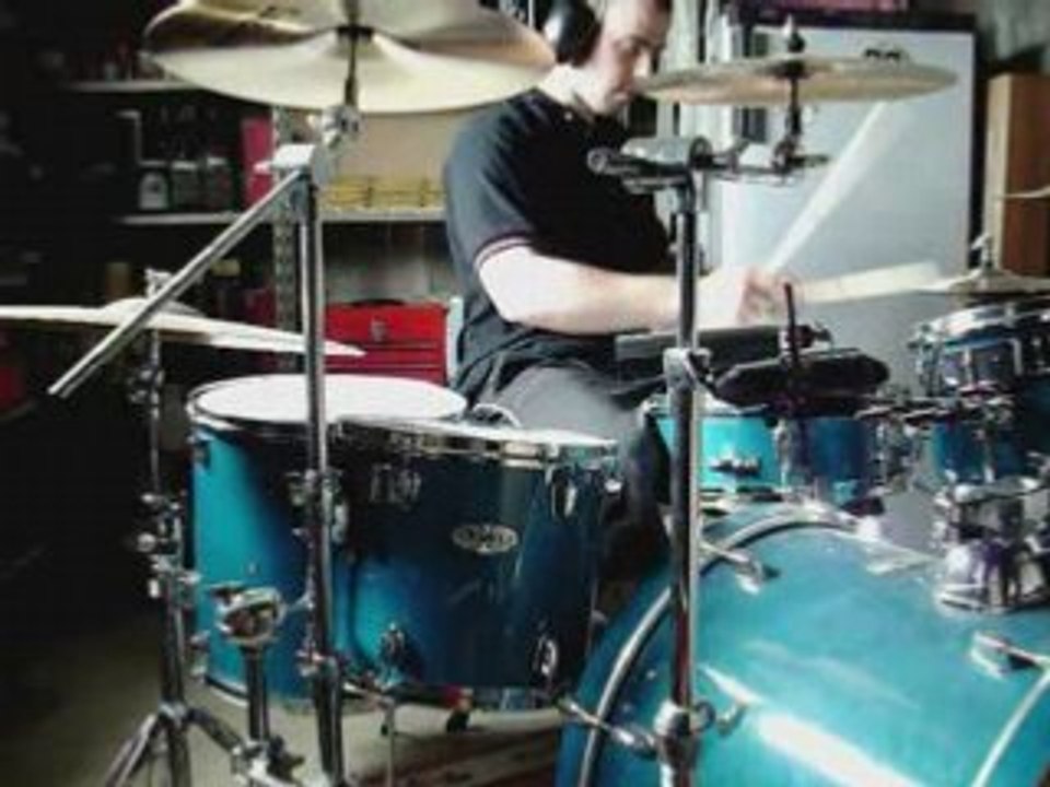 Drum batterie cover Street dogs hard luck kid punk rock