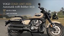 V-Twin Power ohne Kupplung: Das ist die 2026 Voge CU625 AMT