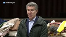 Feijóo molesto desde Adamuz, asegura que el Gobierno no le ha aportado 