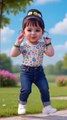 Cute AI Girl Dance on Music 🎵Tinku jiya🔥💃_like & subscribe #Trending #Dance #Reels #ViralSong #BabyDance #CuteBaby #TrendingReel