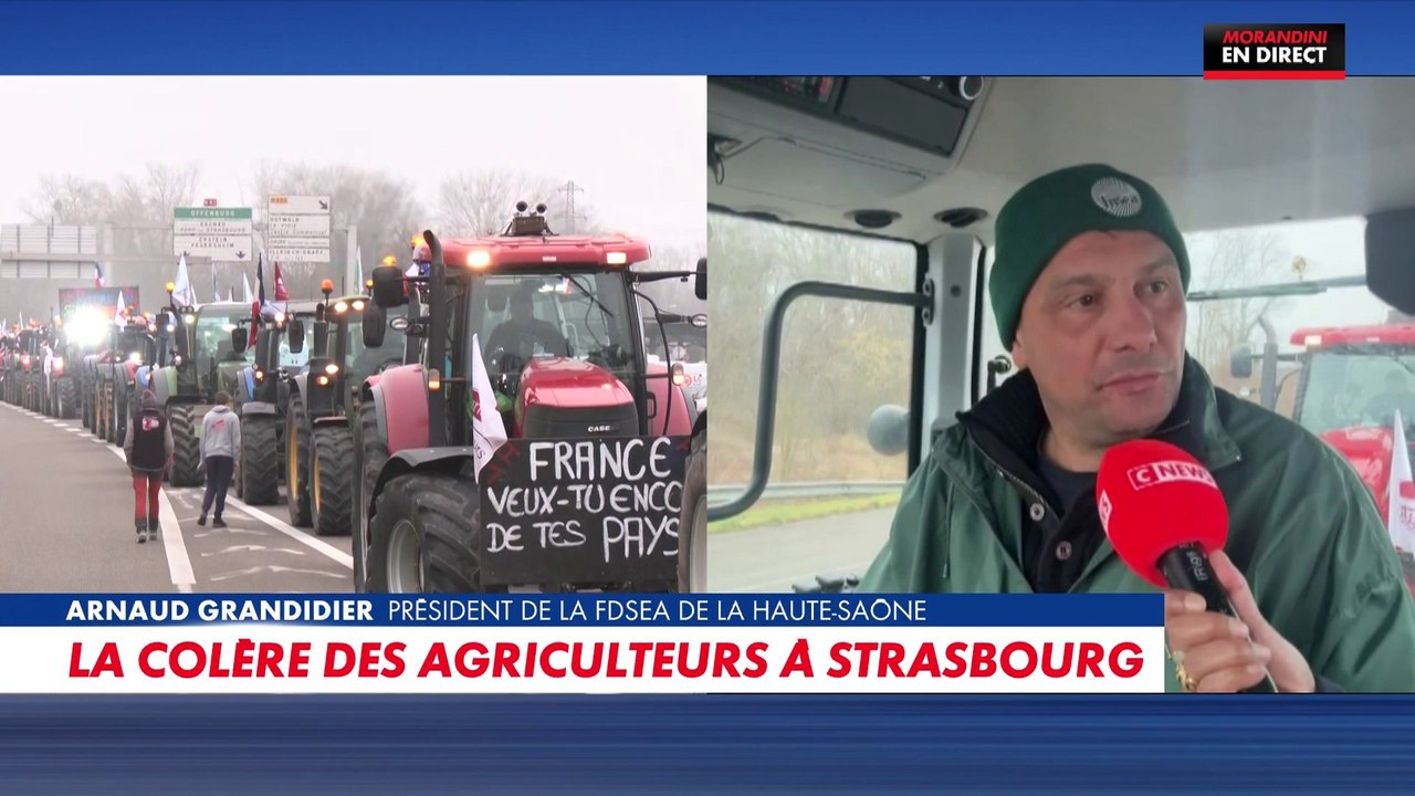 Arnaud Grandidier : «On monte sur Strasbourg pour faire pression sur le vote de demain»