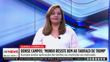 Denise Campos: “Mundo resiste bem ao tarifaço de Trump”