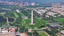 3D Areial View Washingto D.C. USA