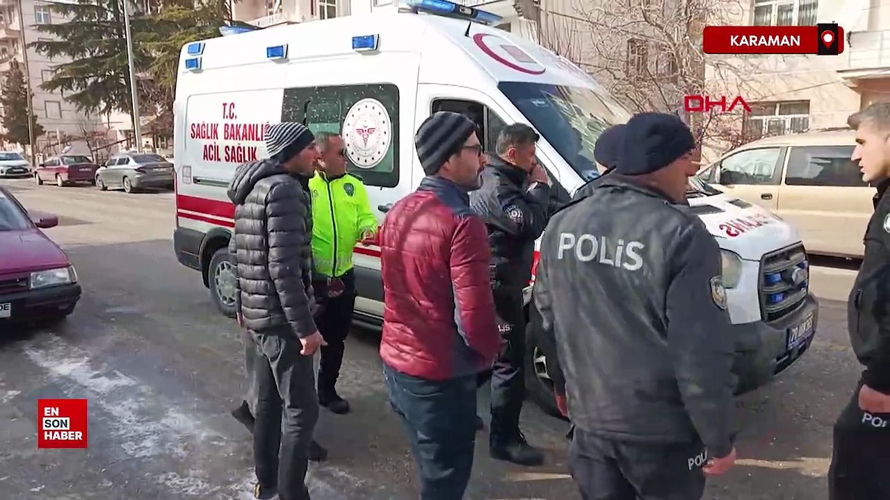 Karaman’da feci kaza: Eşiyle yaralanan kadın ha...