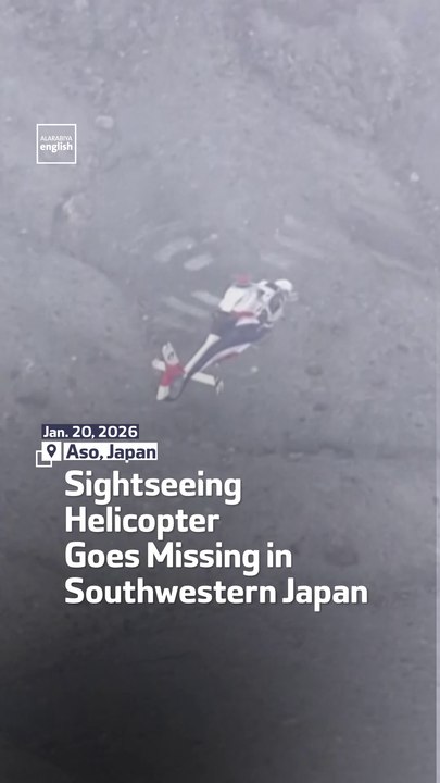 Sightseeing Helicopter Goes Missing in Southwestern Japan