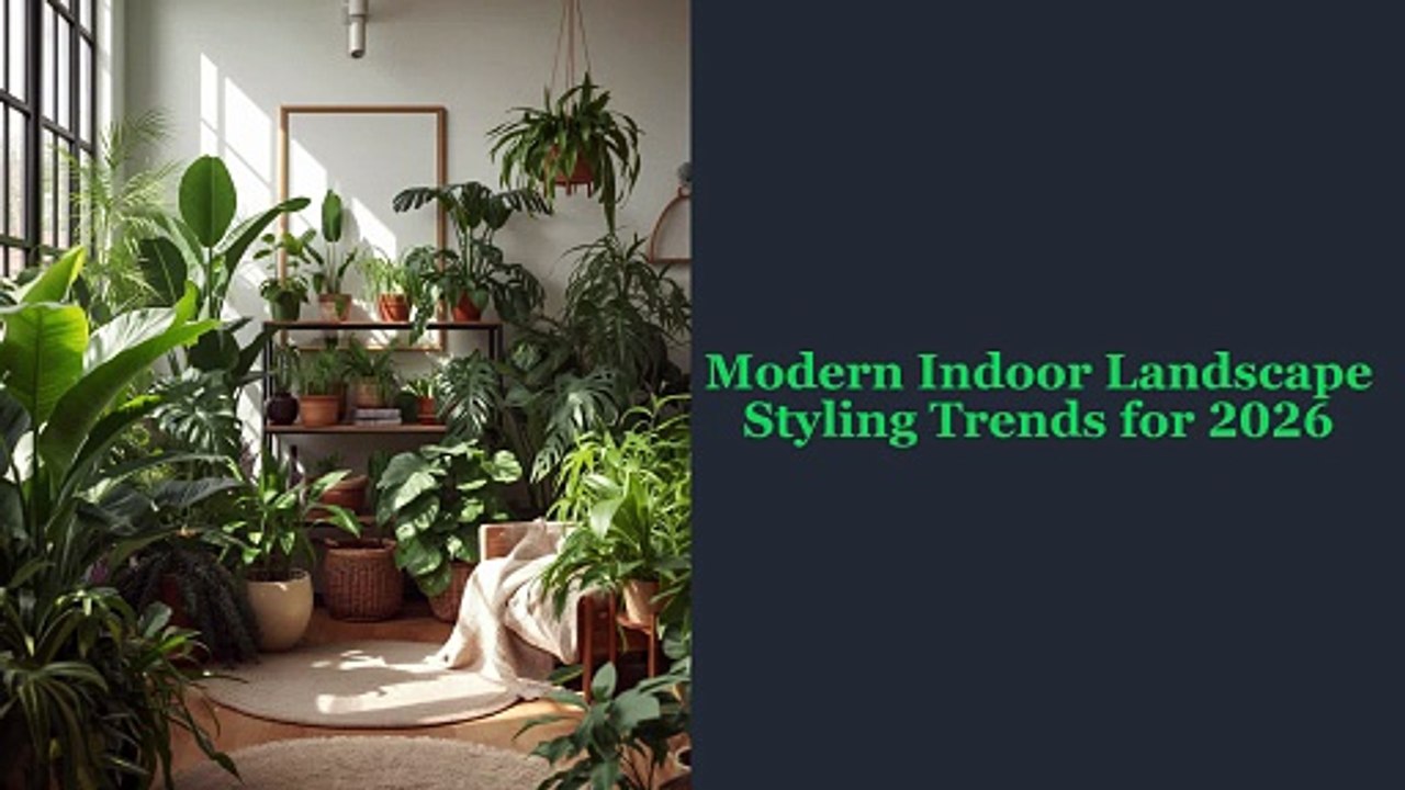 Modern Indoor Landscape Styling Trends for 2026
